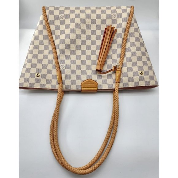 Louis Vuitton Propriano Damier Azur Tote | Mint Condition - Picture 5 of 14